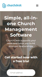 Mobile Screenshot of churchdesk.com